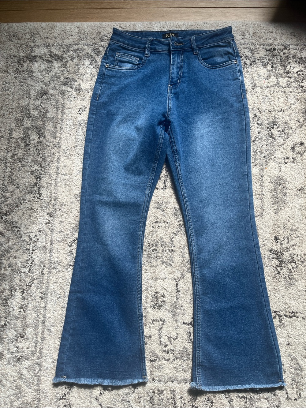 Women's Blue Flare Jeans